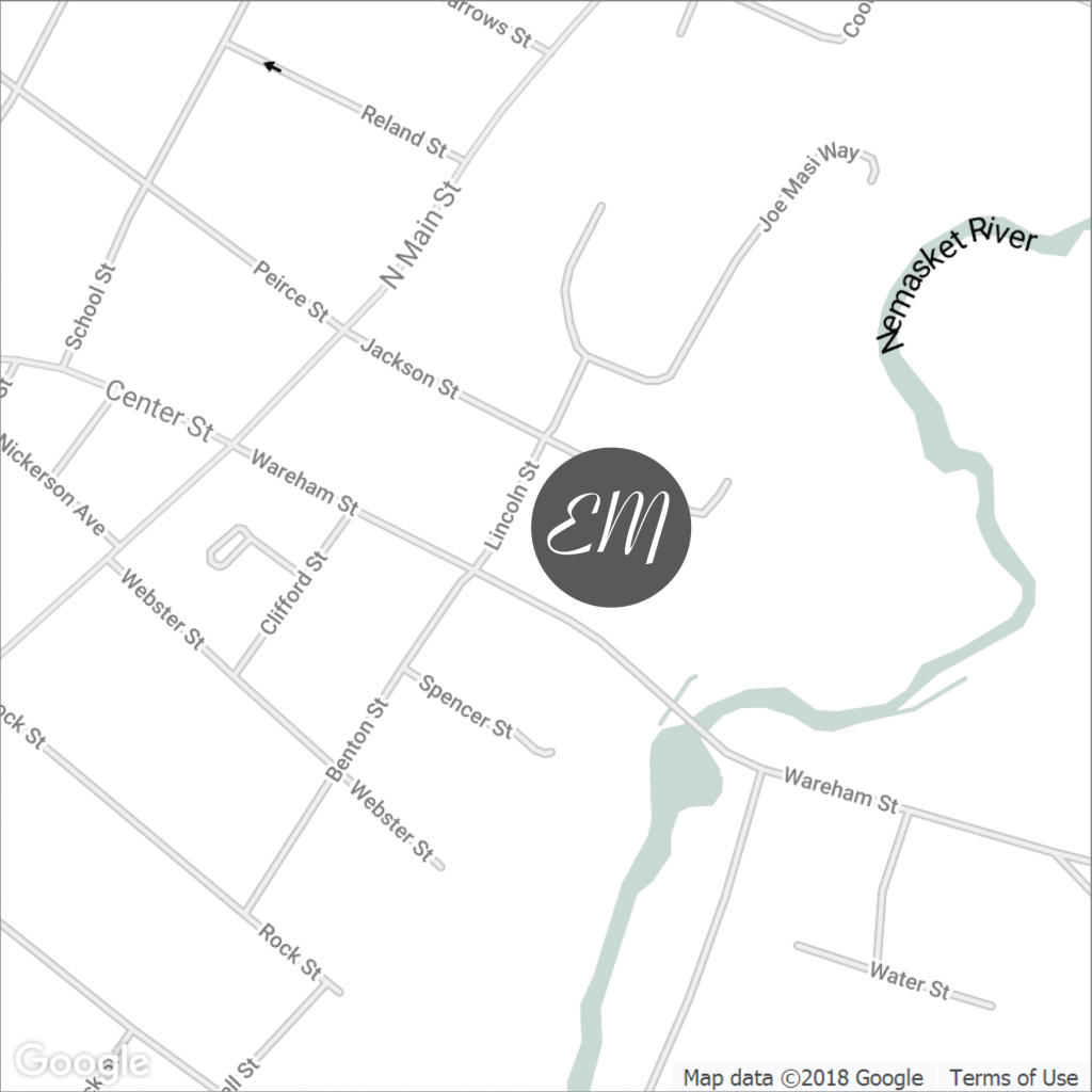 Map to EM Letterpress